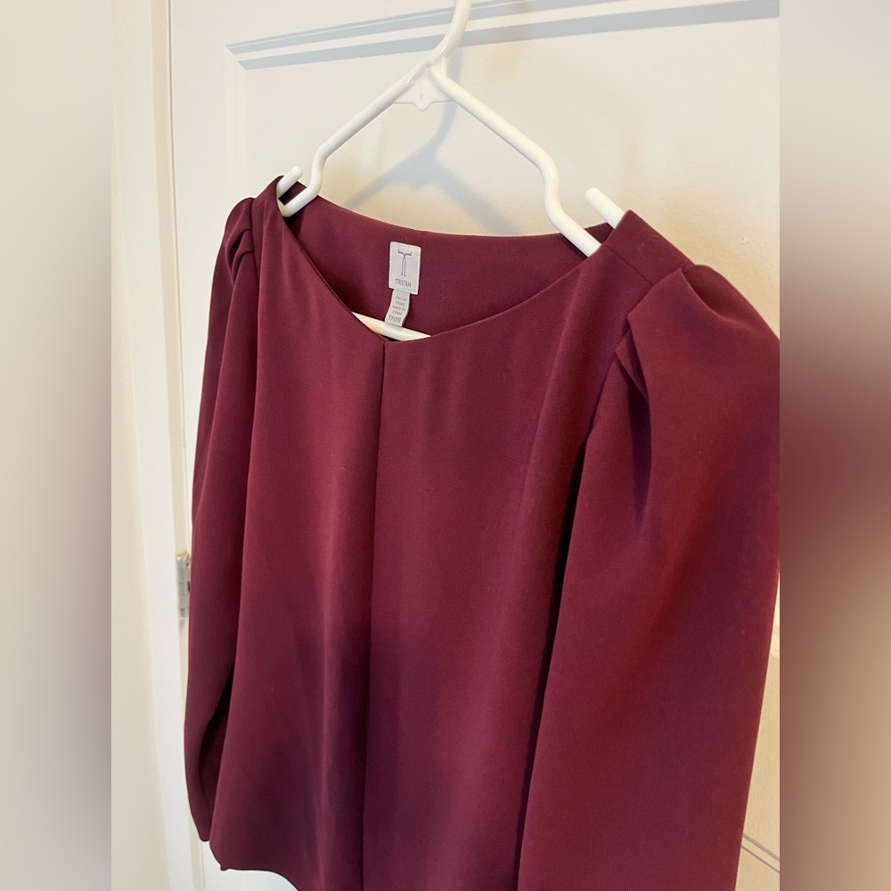 Tristan long sleeve blouse